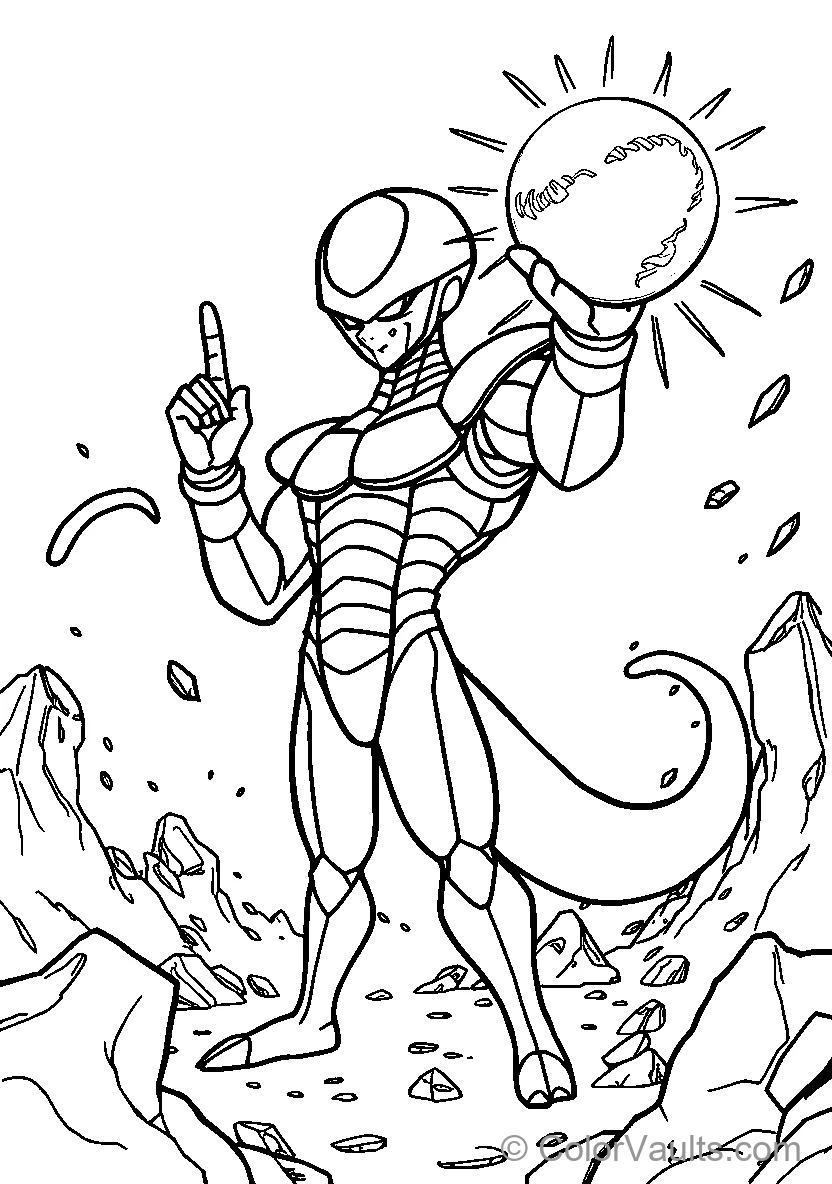 Dinosaur Character Holding Ball