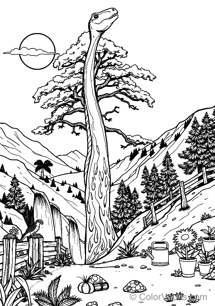 Dinosaur In The Forest (Scene 3)