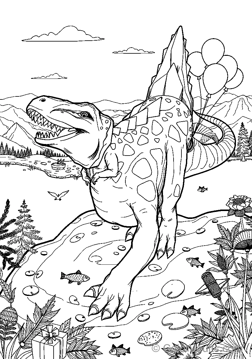Dinosaur Party (Scene 2)