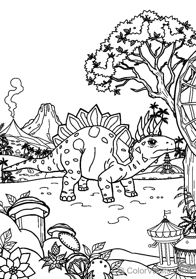 Dinosaur Wearing A Space Helmet