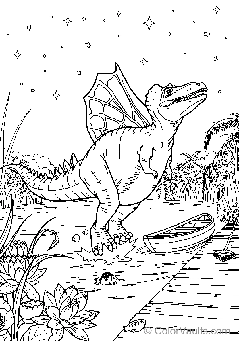 Dinosaur With Dragon Wings