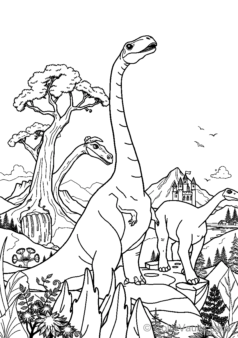 Dinosaurs In Nature