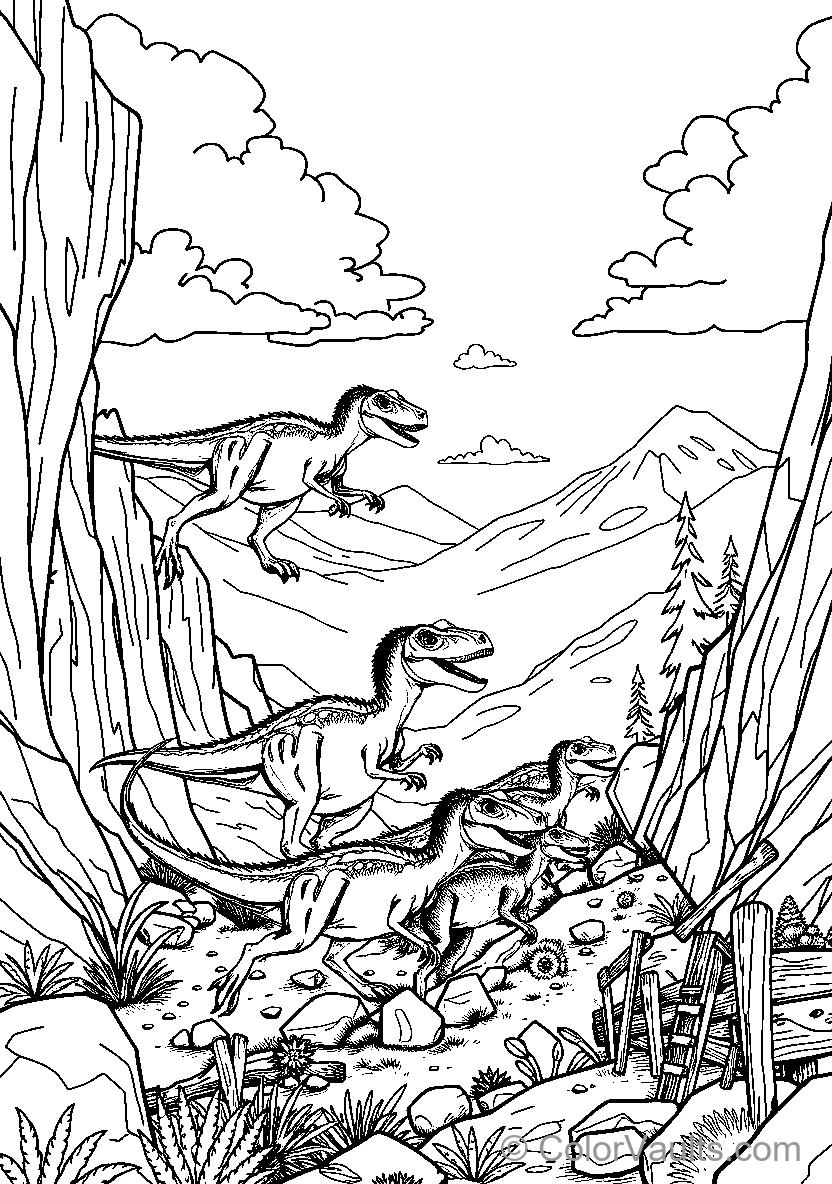 Dinosaurs In The Wild