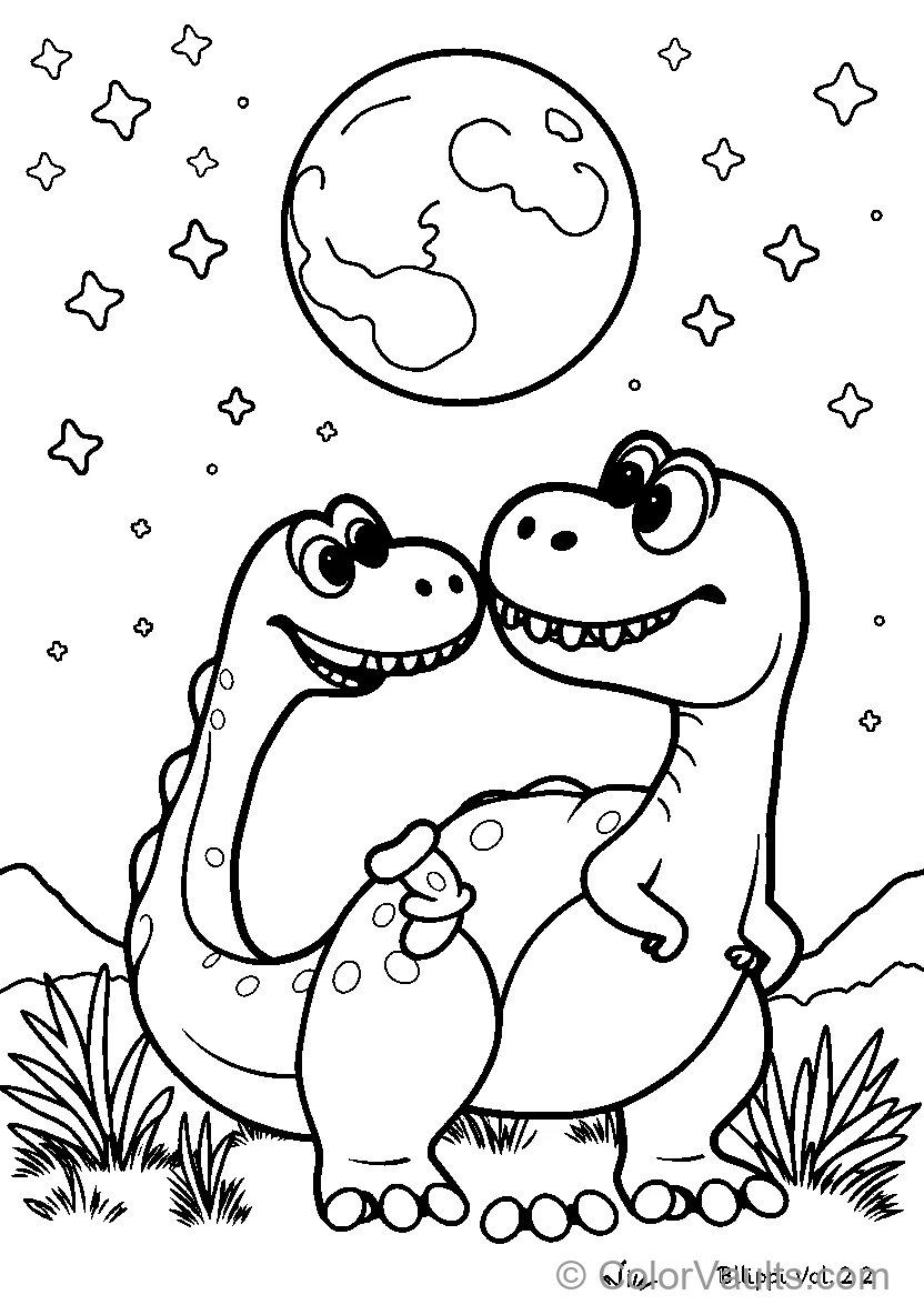 Dinosaurs Under The Stars