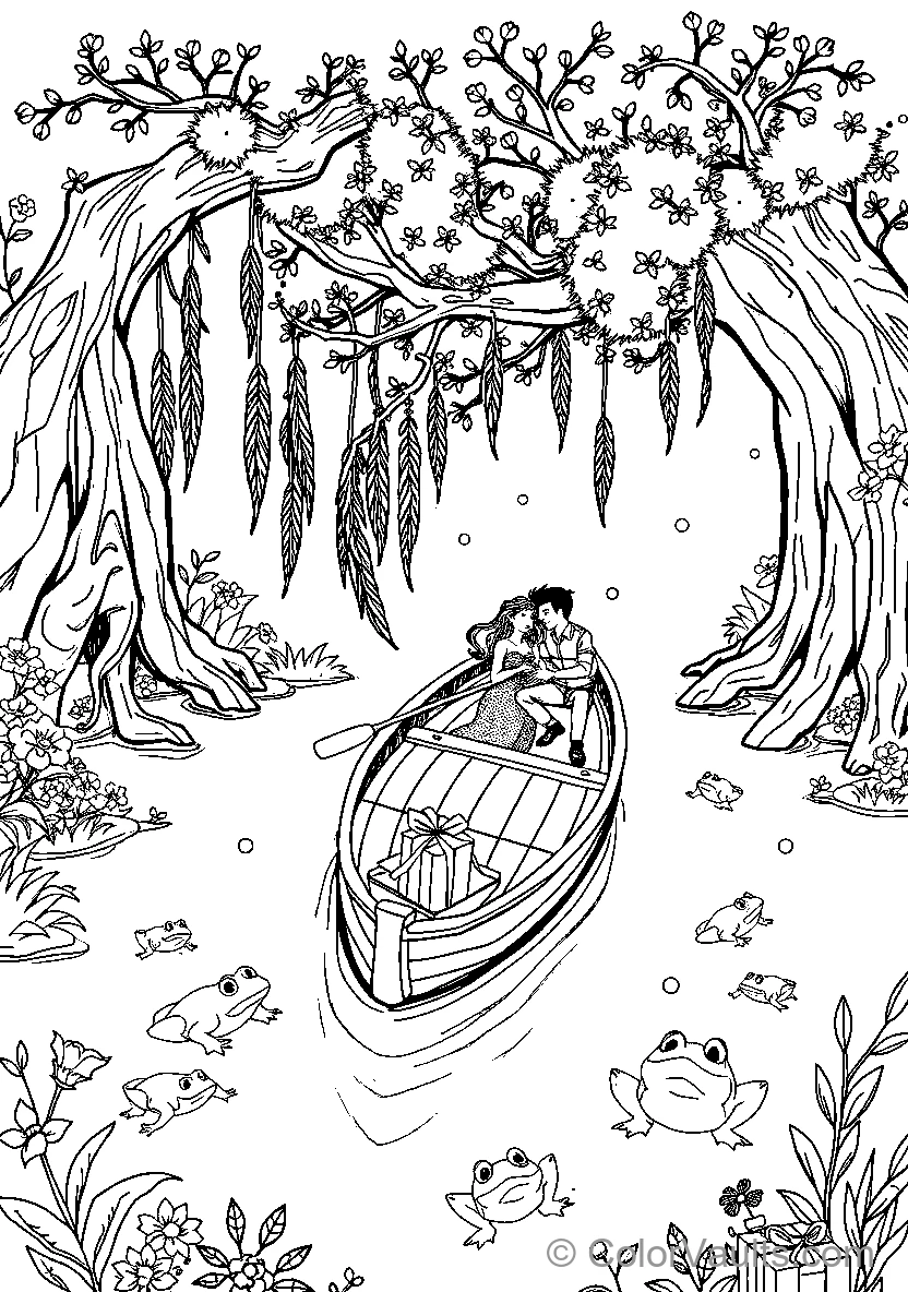 Swamp Rowboat Adventure