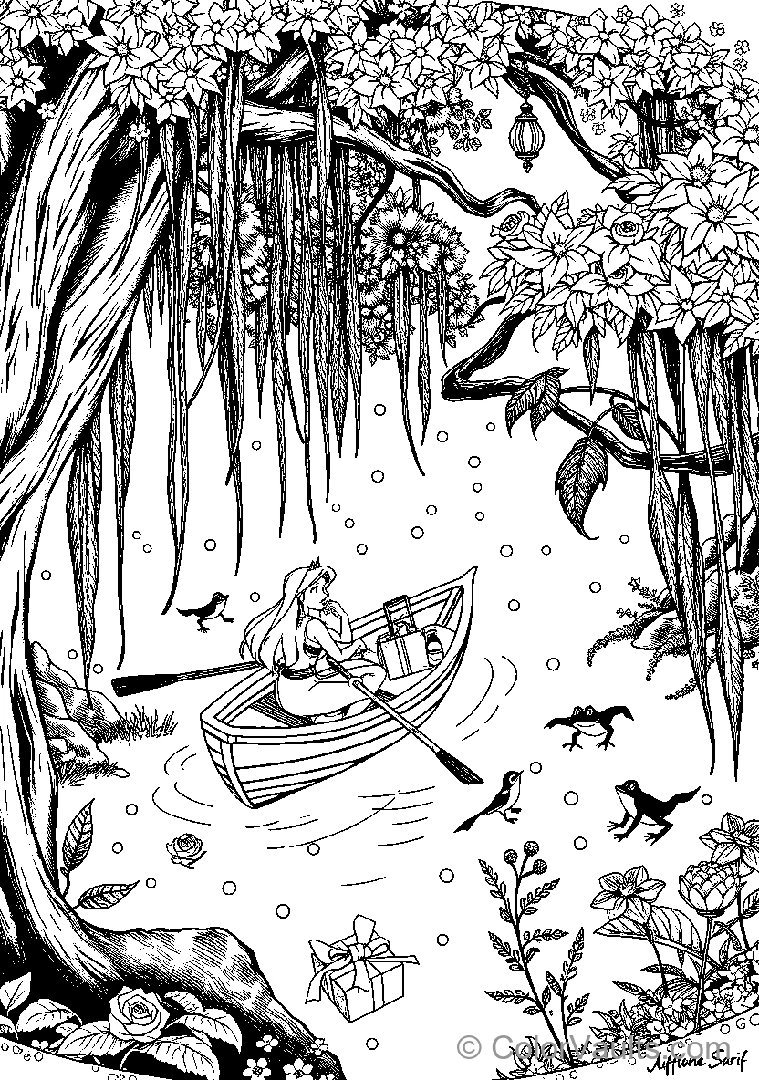 Swamp Rowboat Adventure 1