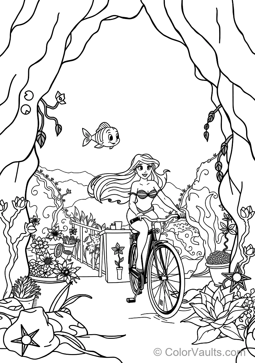 Ariel Discovering Human Treasures in Secret Grotto (2)