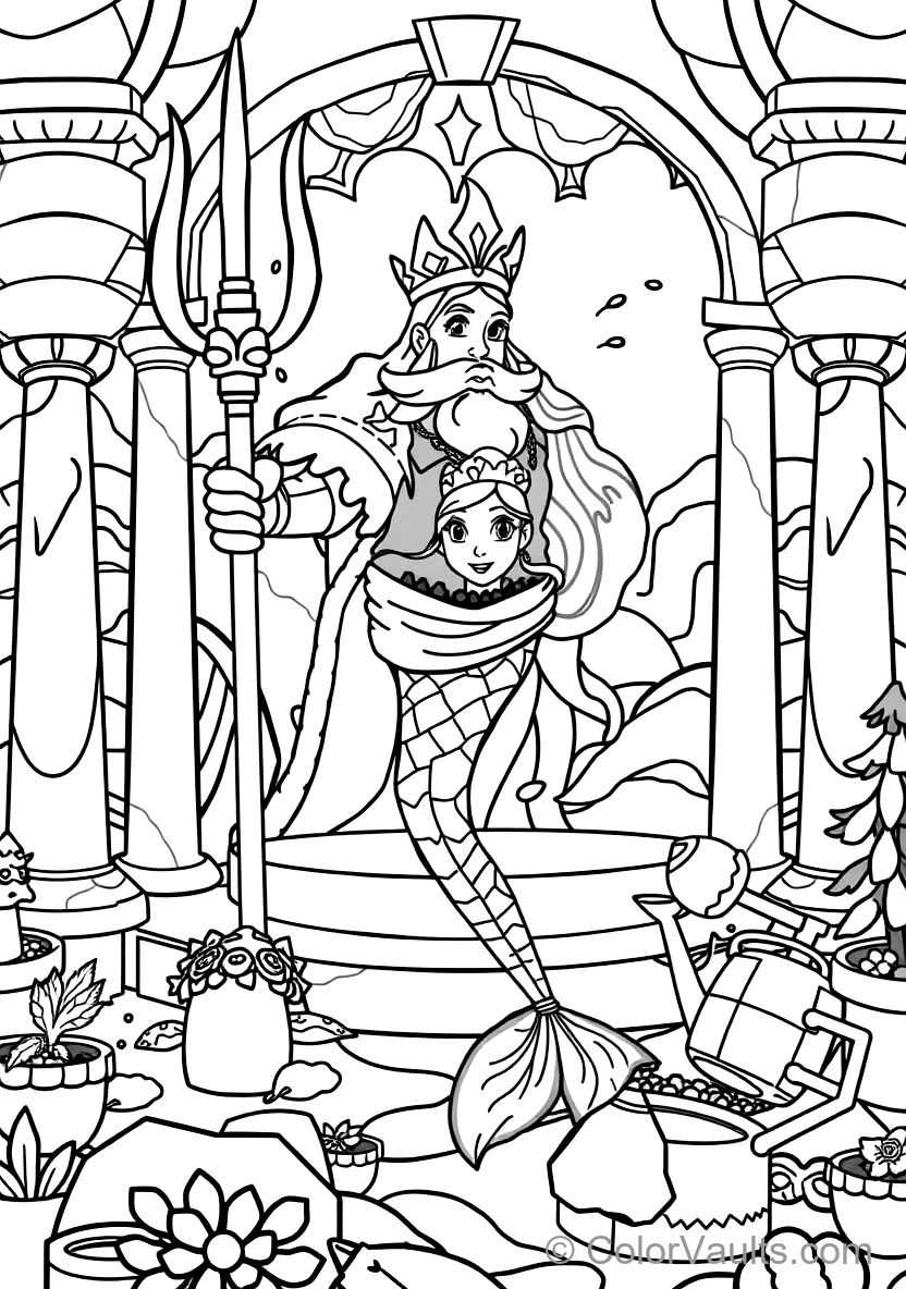 Ursula the Sea Witch Brewing a Magic Potion (2)