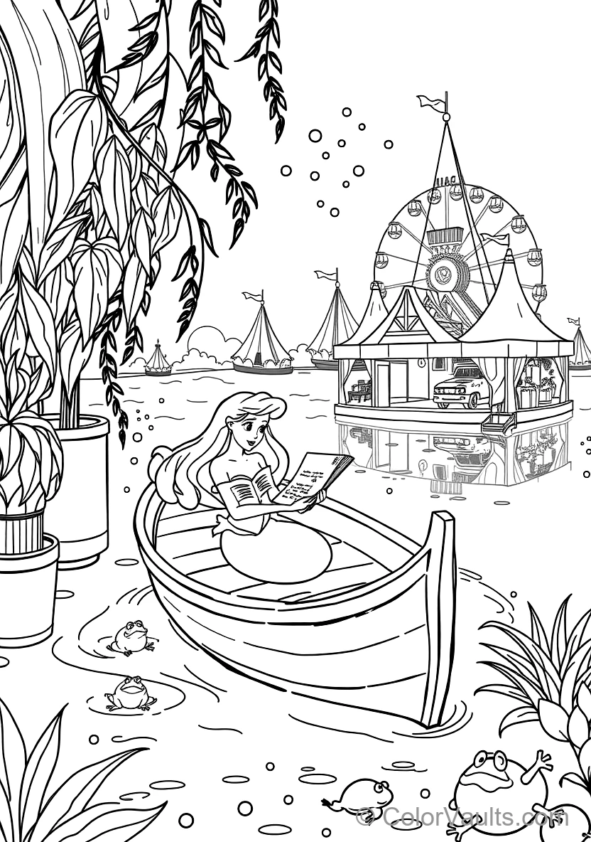 Ariel Discovering Human Treasures in Secret Grotto (3)