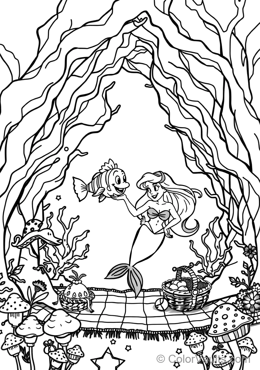 King Triton Holding the Golden Glowing Trident (5)