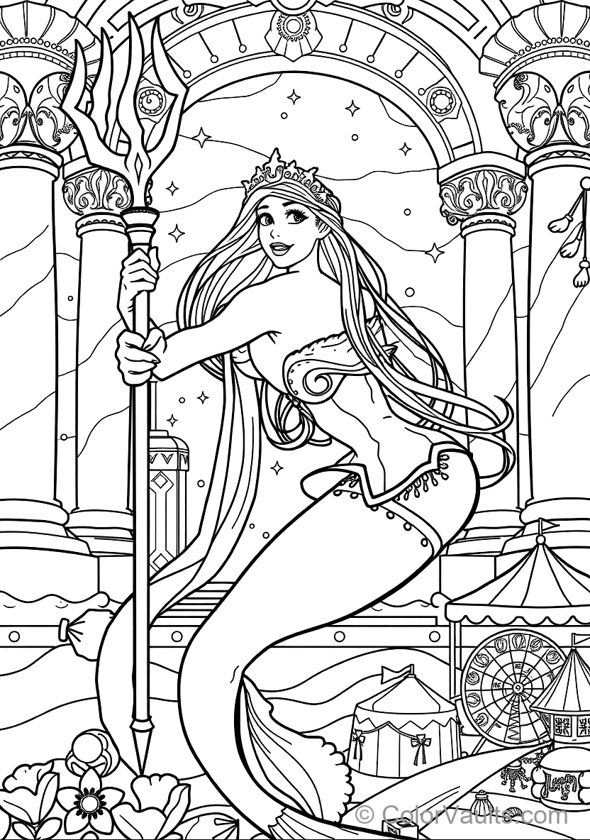 Ariel Discovering Human Treasures in Secret Grotto (5)