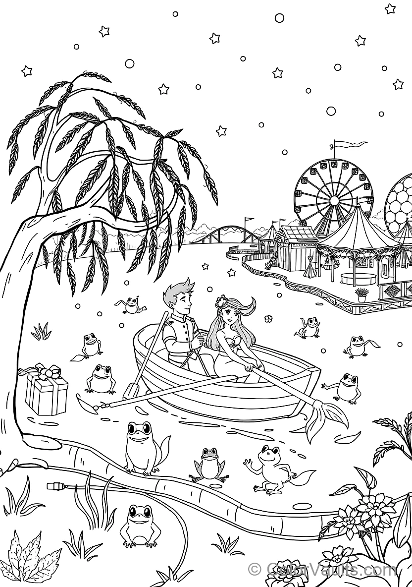 Ariel and Prince Eric Royal Seaside Wedding (5)