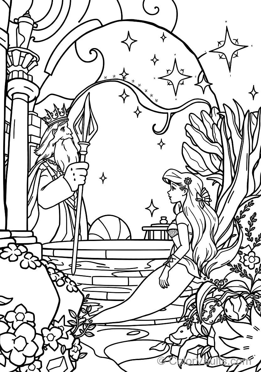 Ursula the Sea Witch Brewing a Magic Potion (6)