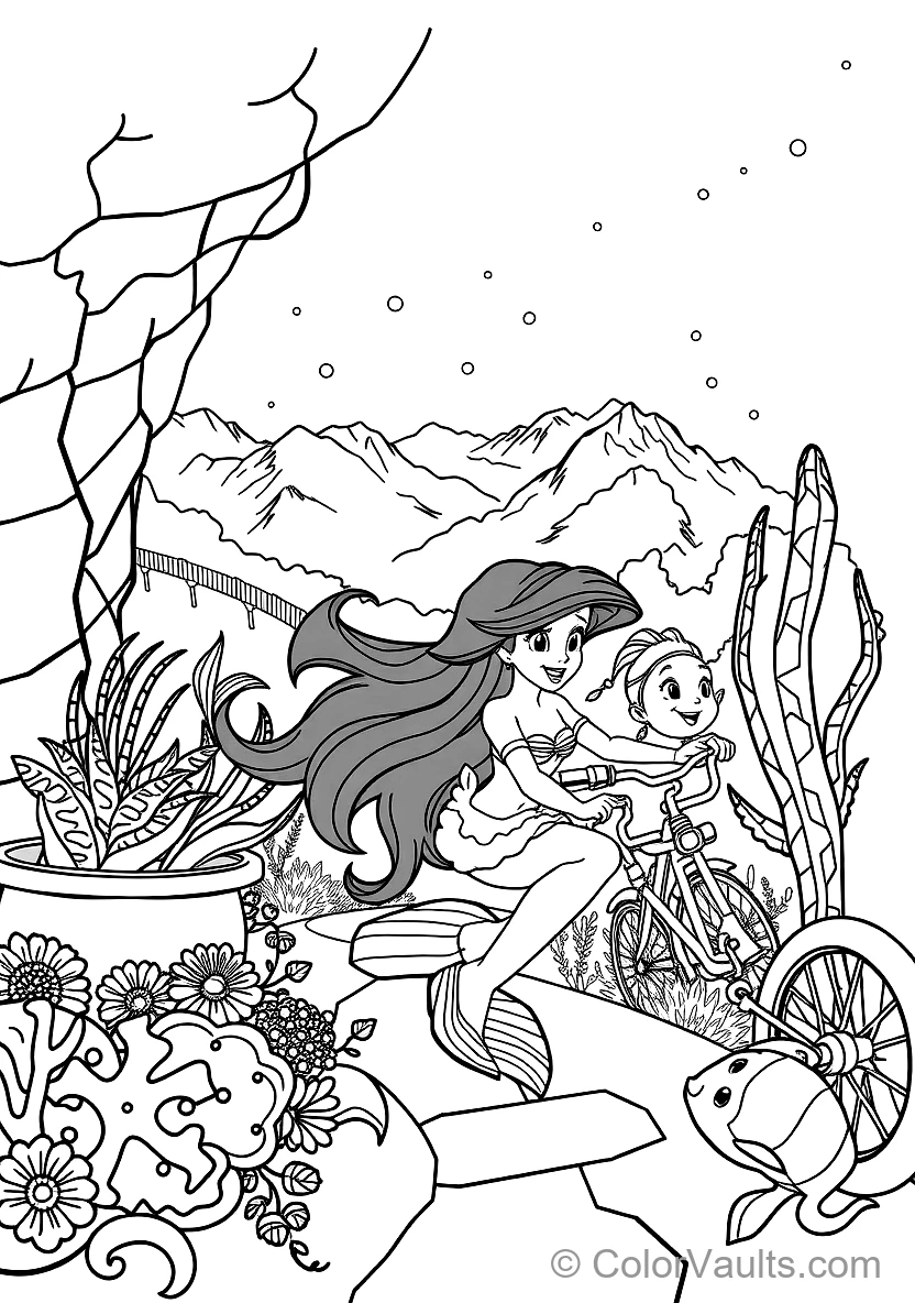 Ariel and Prince Eric Royal Seaside Wedding (6)