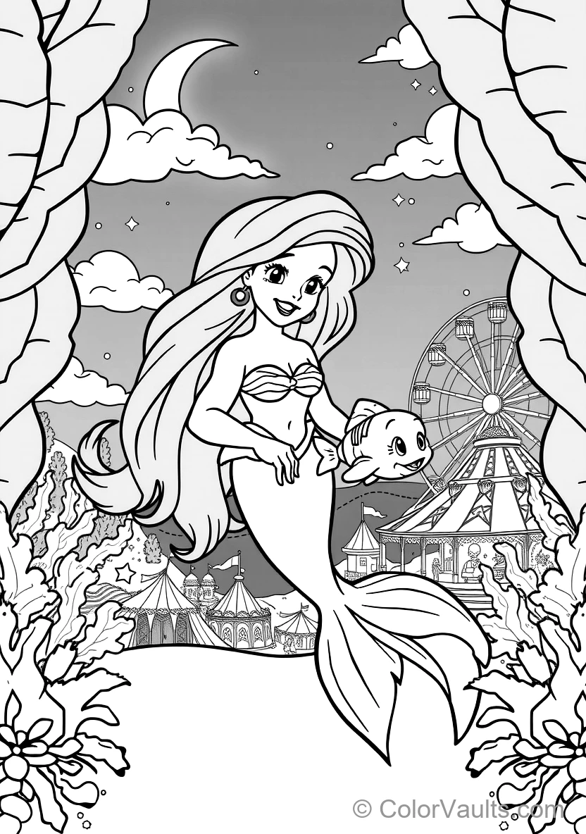 Ariel and Prince Eric Royal Seaside Wedding (7)