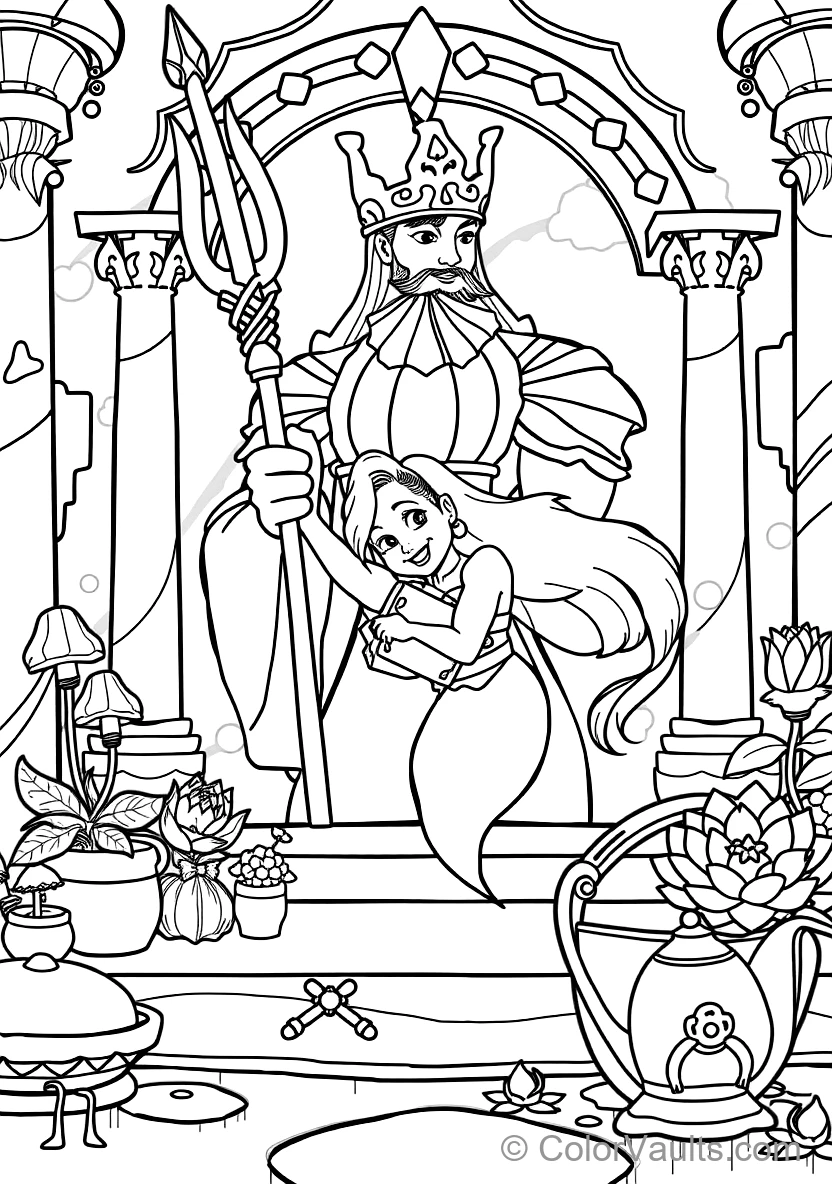 Ariel Transforming from Mermaid into Human (7)