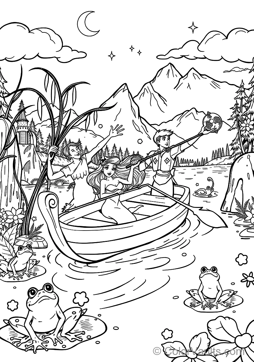 Sebastian the Crab Conducting Underwater Orchestra (8)