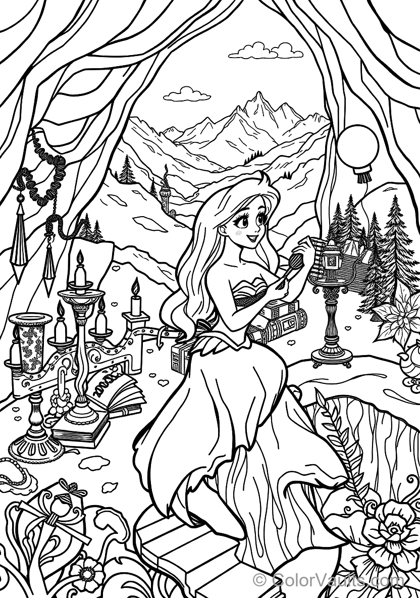 King Triton Holding the Golden Glowing Trident (8)
