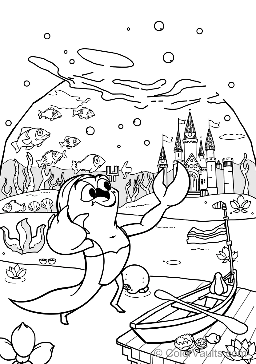 Ariel Discovering Human Treasures in Secret Grotto (8)