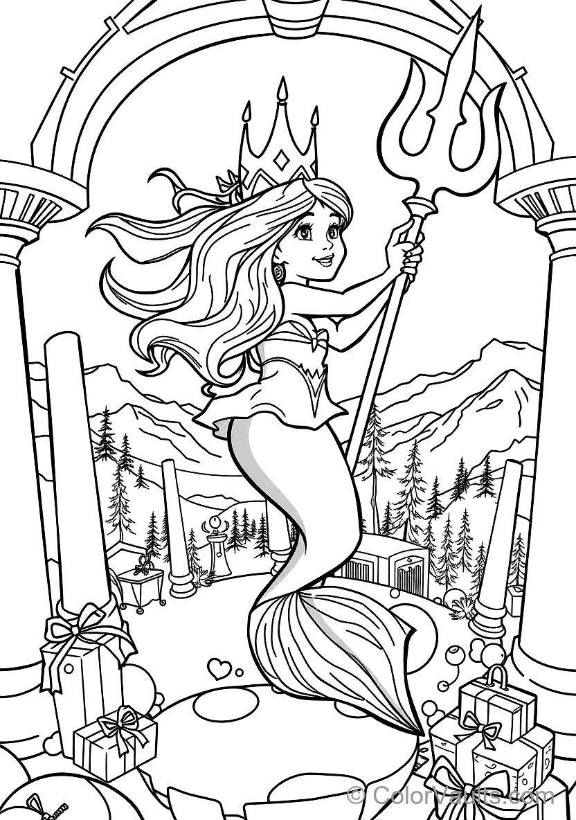 Ariel Transforming from Mermaid into Human (8)