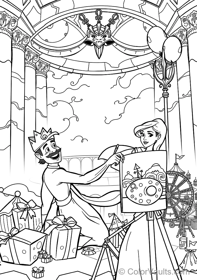 Ursula the Sea Witch Brewing a Magic Potion (9)