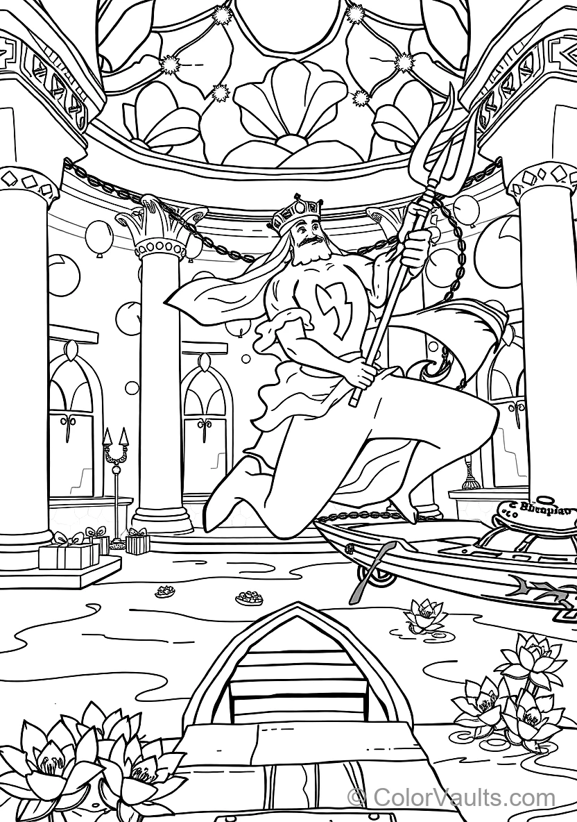 Princess Ariel Swimming Gracefully with Flounder (10)