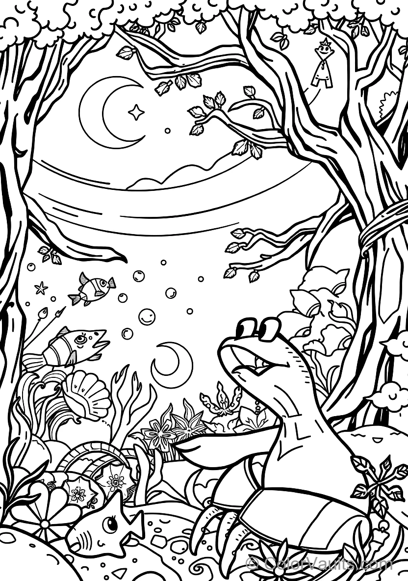 Ursula the Sea Witch Brewing a Magic Potion (10)