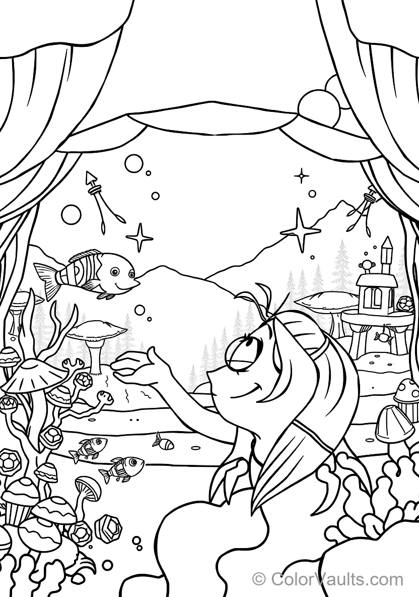 Ariel and Her Sisters Singing in Atlantica Palace (10)