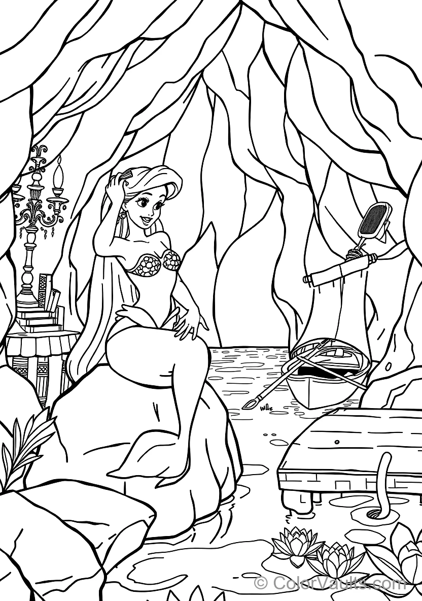 Ariel and Prince Eric Royal Seaside Wedding (11)