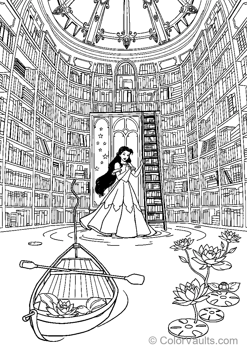 A Magical Library Adventure