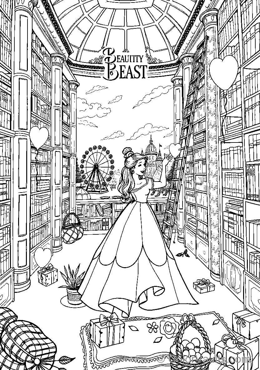 Beauty And The Beast Library Adventure