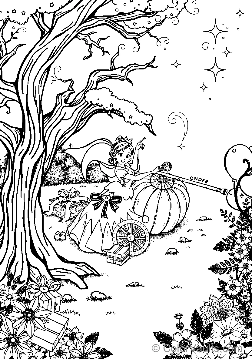 Cinderellas Pumpkin Carriage Ride