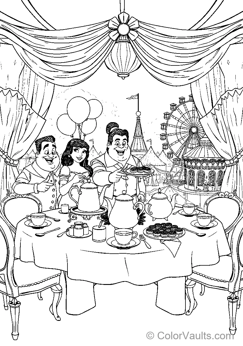 Disney Characters Dining