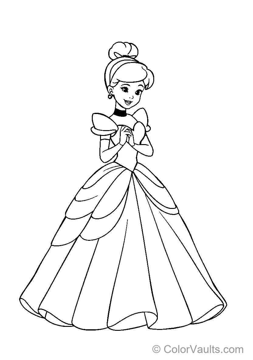 Cinderellas Elegant Dress
