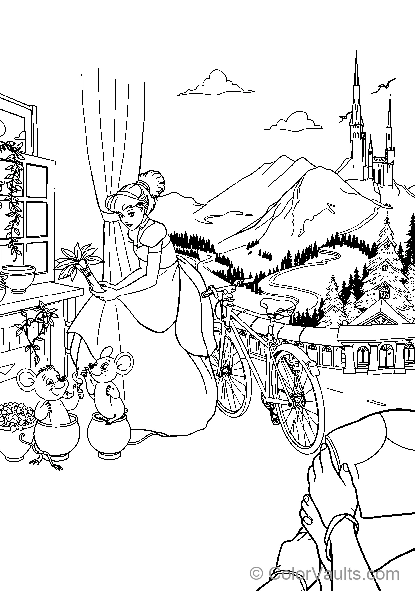 Disney Princess Bicycle Ride