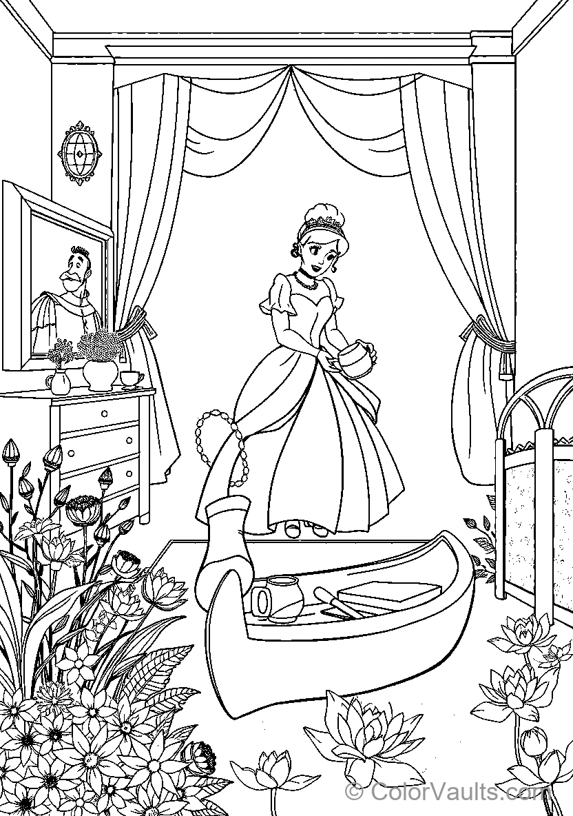 Disney Princesses And Fairy Tale Setting