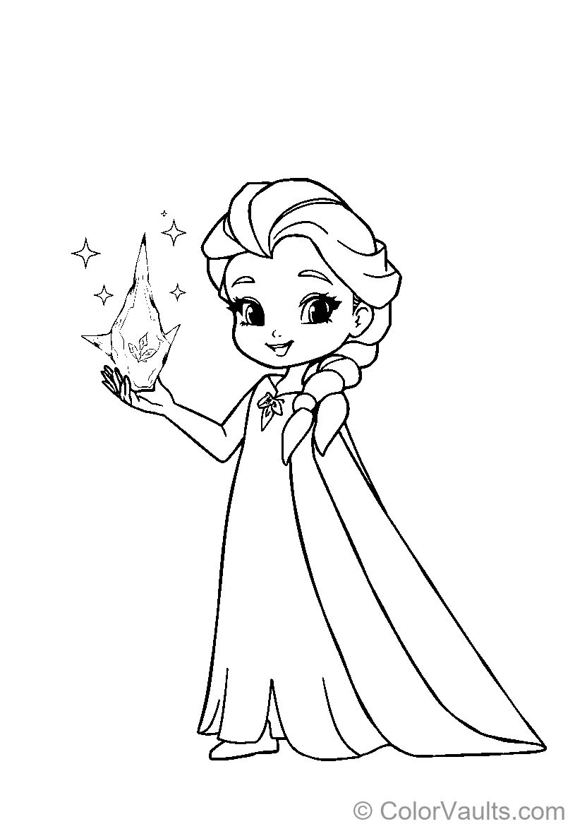 Elsa avec Magique Ice Powers