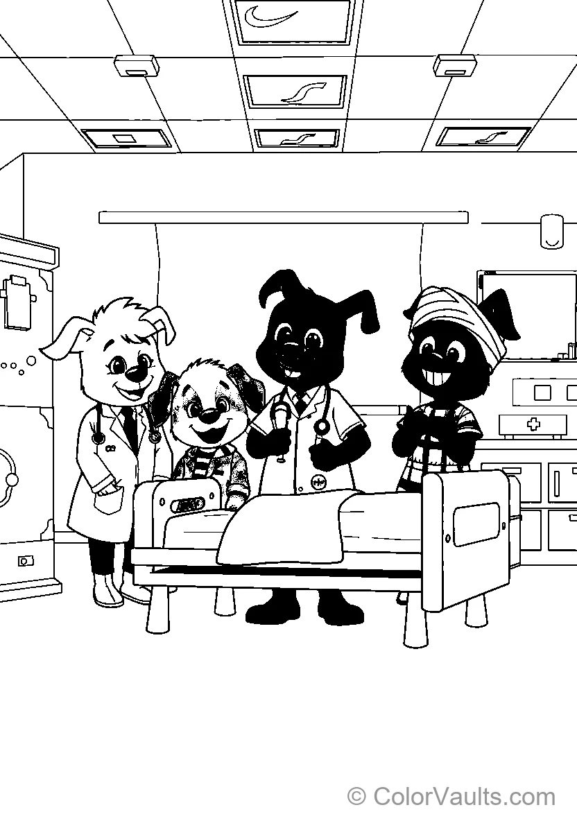Animal Hospital Scene