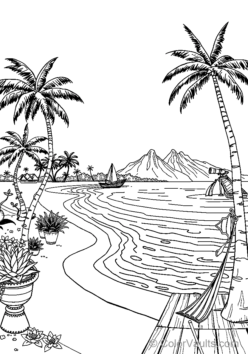 Beach Scene