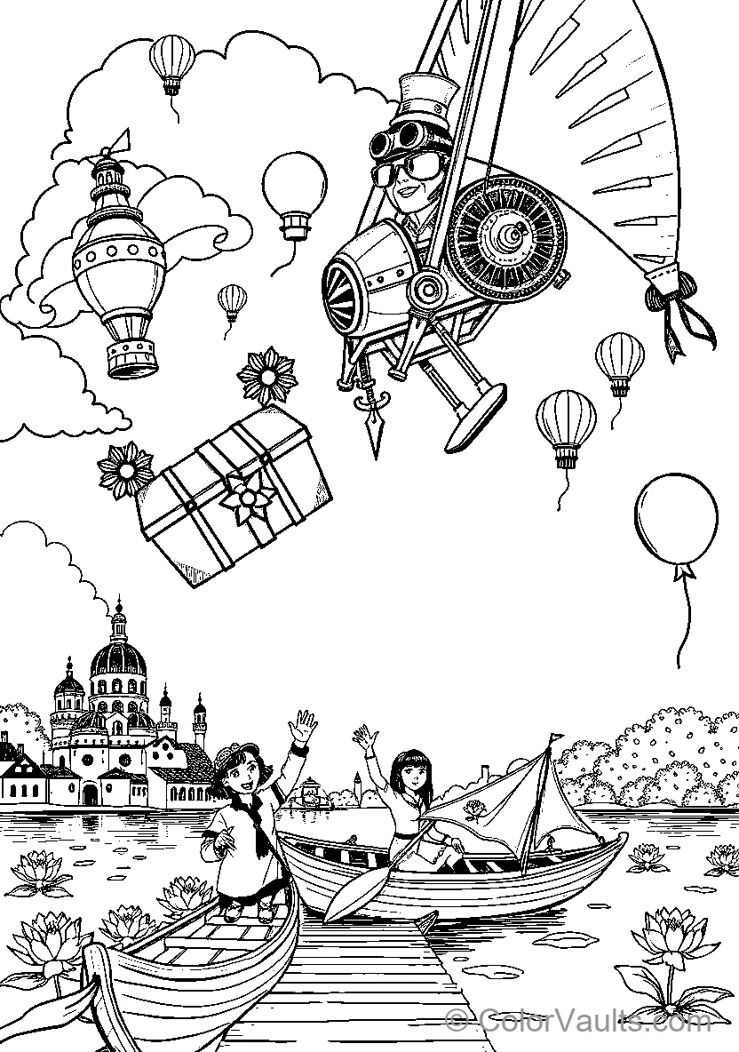 Fantasy Adventure Scene