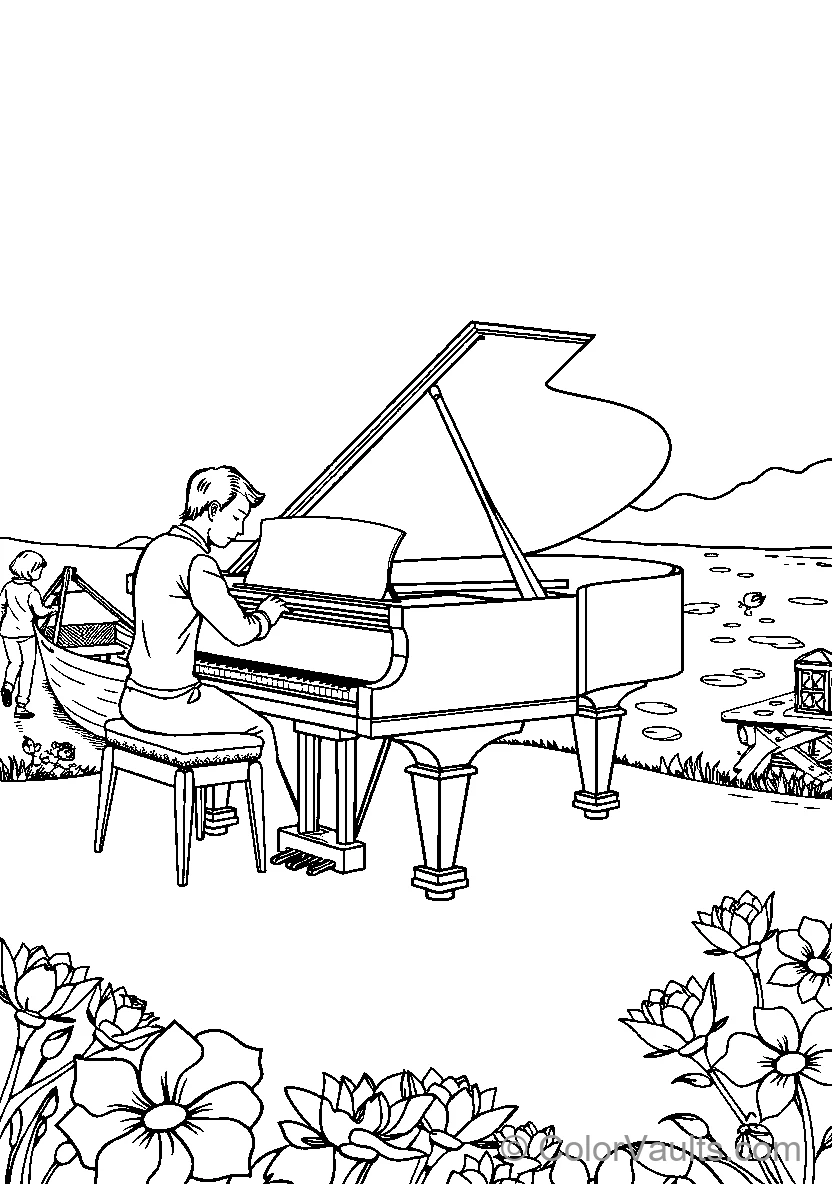 Outdoor Piano Performance
