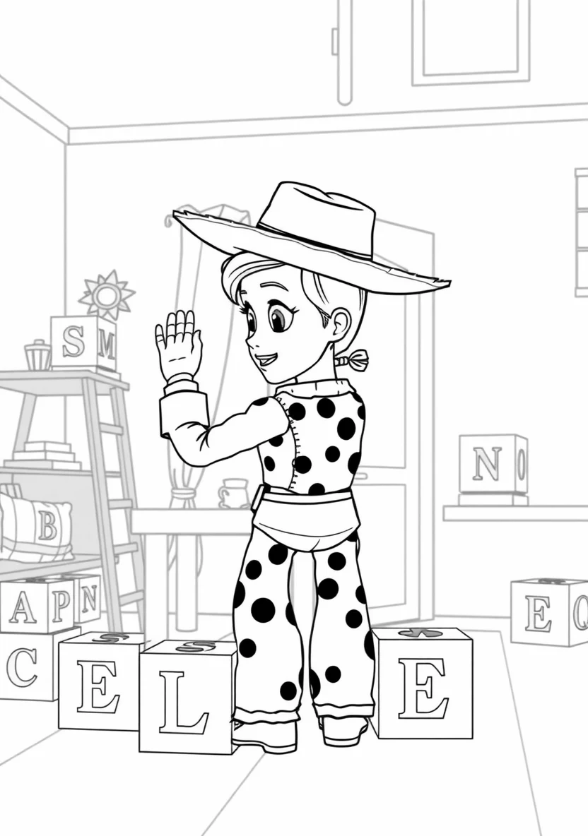 Jessie the Cowgirl Toy Waving