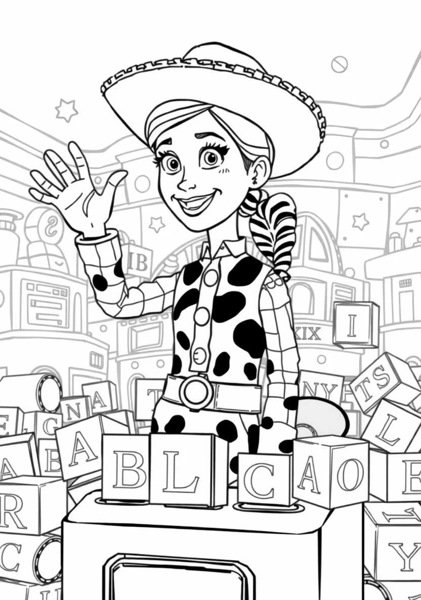 Jessie the Cowgirl Toy Waving