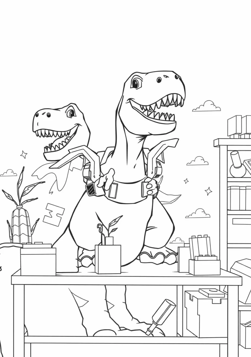 Rex the Friendly Tyrannosauru