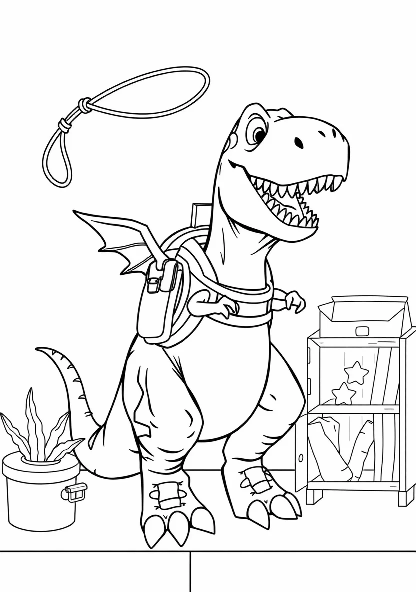 Rex the Friendly Tyrannosauru