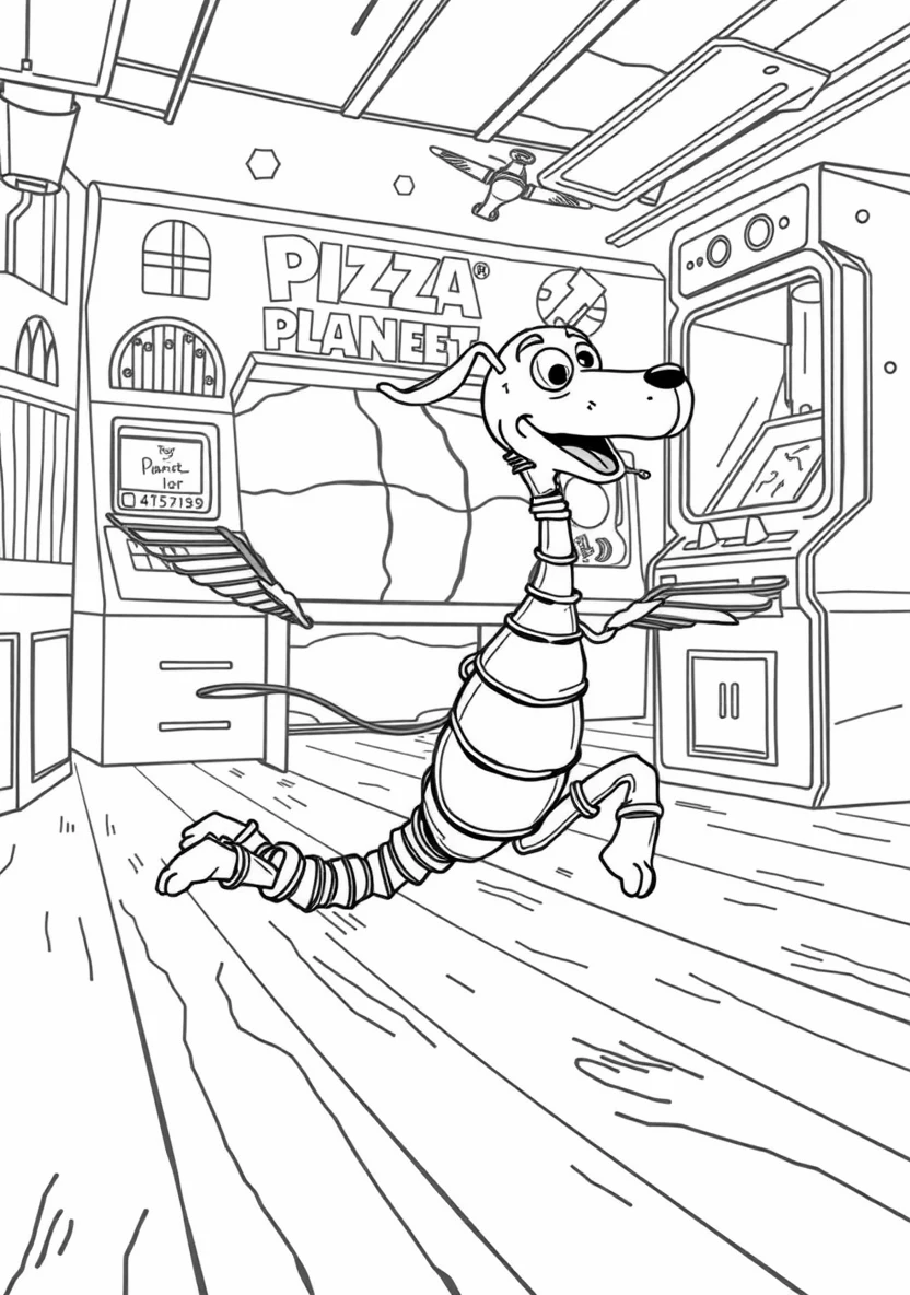 Slinky Dog with His Metal Spr