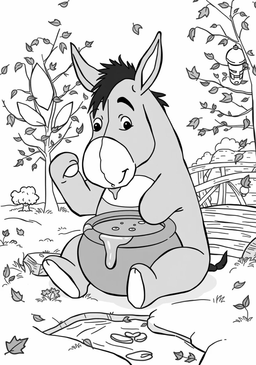 Eeyore the Sad Gray Don