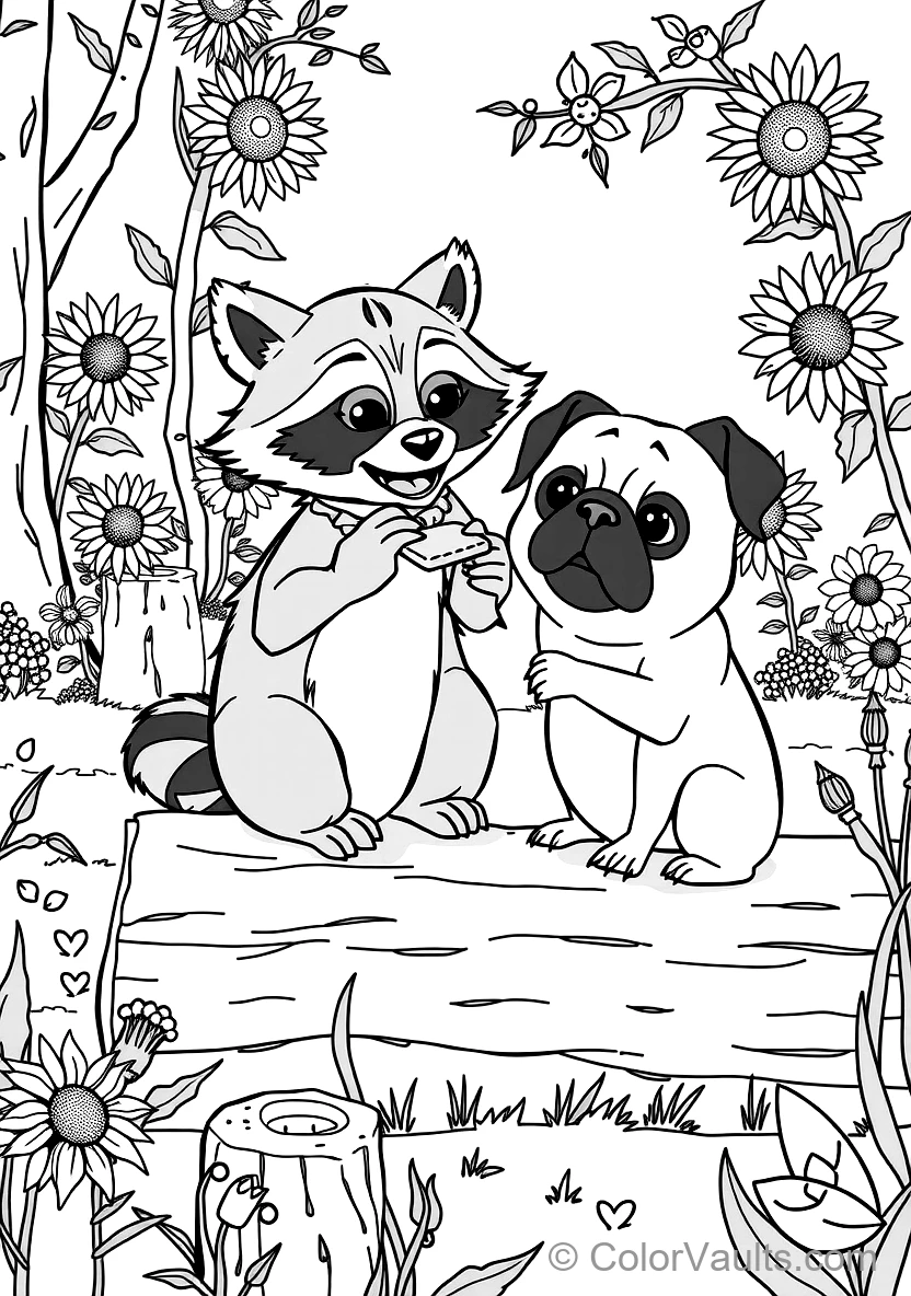 Meeko the Mischievous Raccoon und Percy the Pampered (Scene 6)
