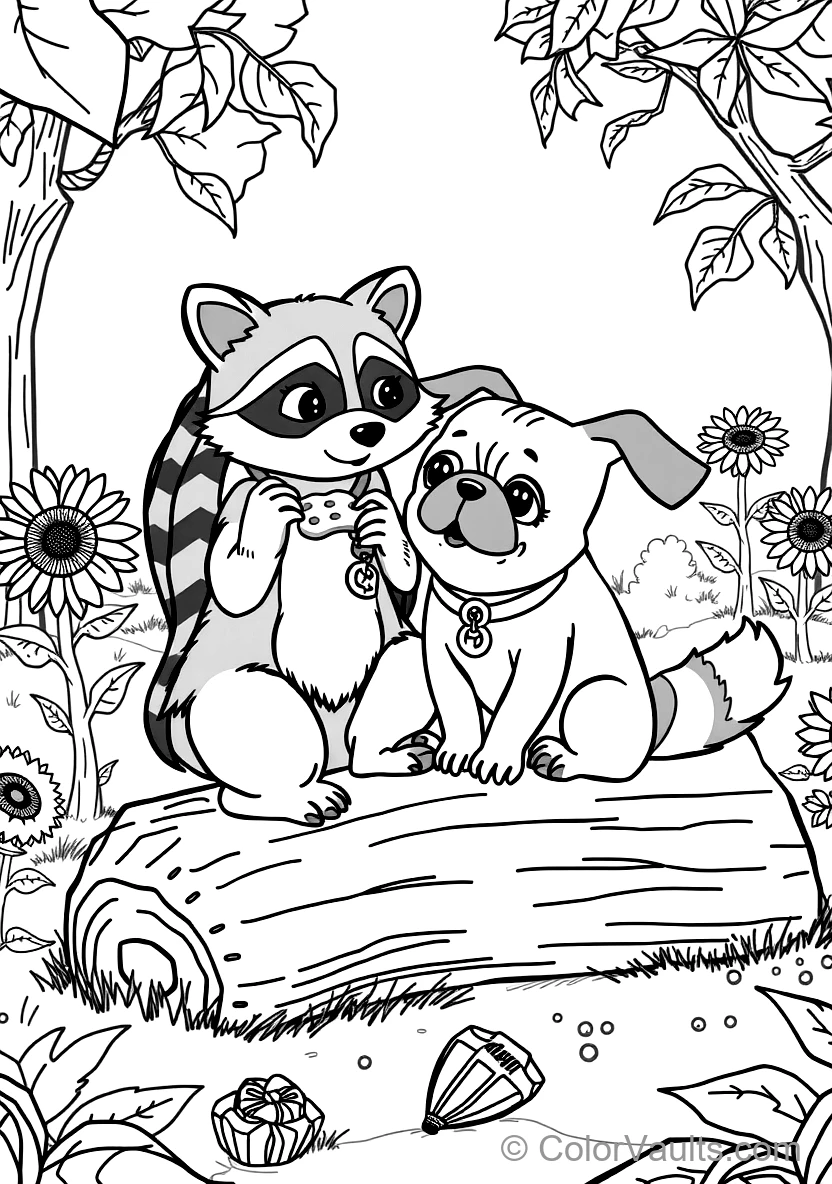 Meeko the Mischievous Raccoon und Percy the Pampered (Scene 18)