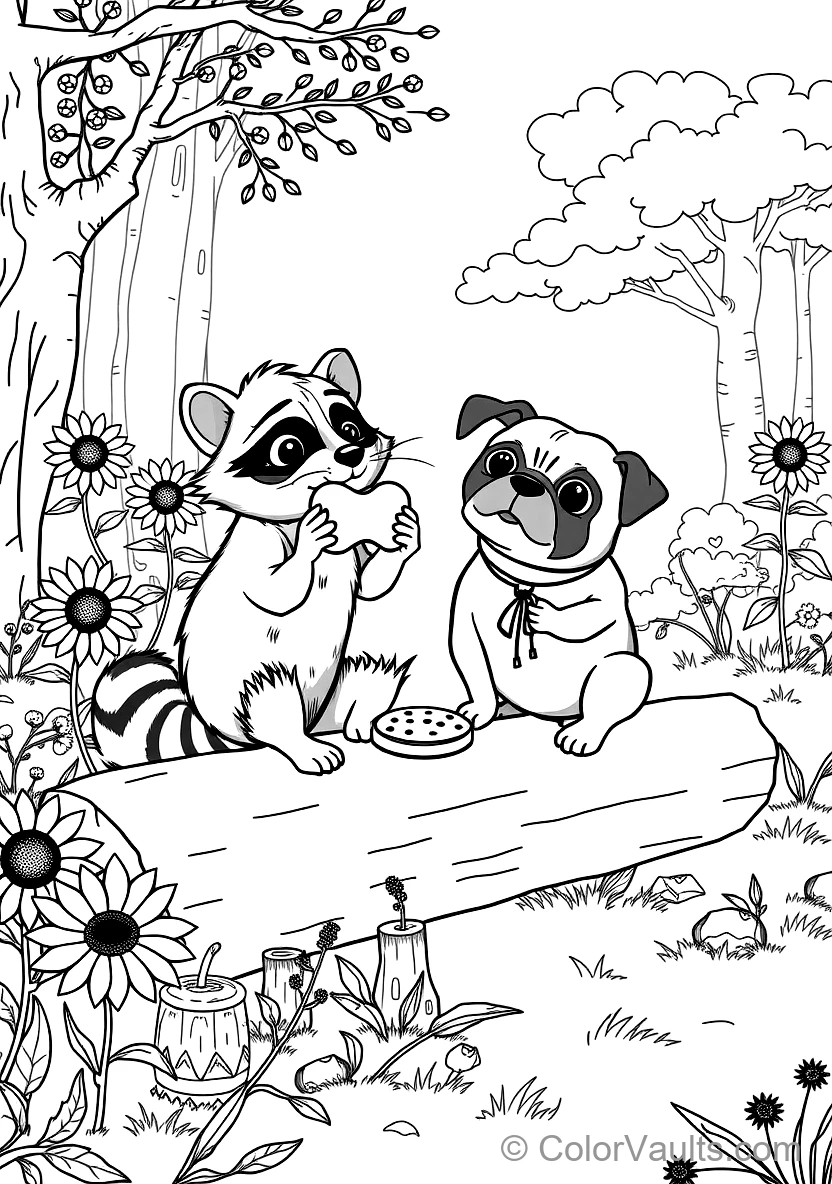 Meeko the Mischievous Raccoon und Percy the Pampered (Scene 22)